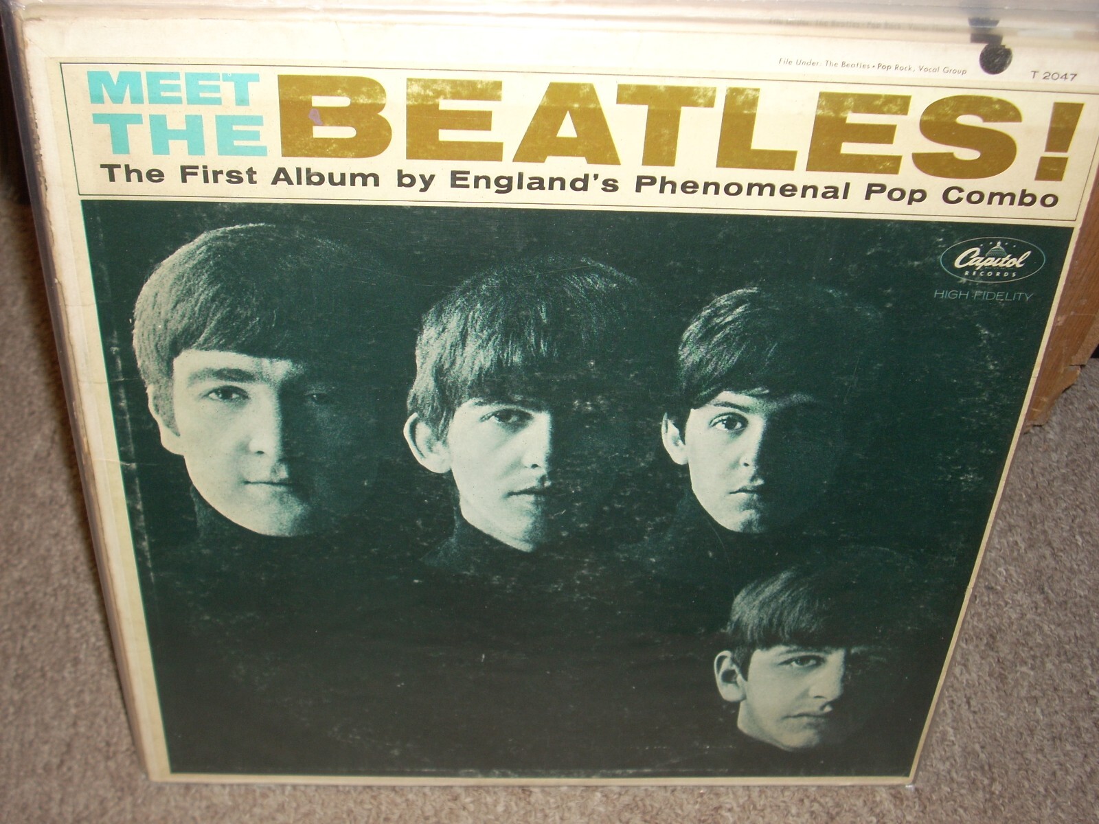 BEATLES meet the beatles ( rock ) capitol mono 2047