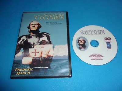 Christopher Columbus The Classic 1949 Production DVD Frederic March