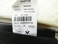 Renault Clio IV BH 12-16 5T Sitzbezug Sitzpolster für Rücksitzbank Hinten Renault Clio IV BH 12-16 28.04.2015... Vorschau 3