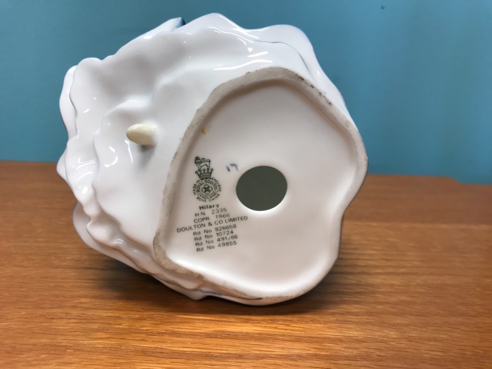 Royal Doulton “ Hilary “ HN 2335 signed 17 Corp 1966