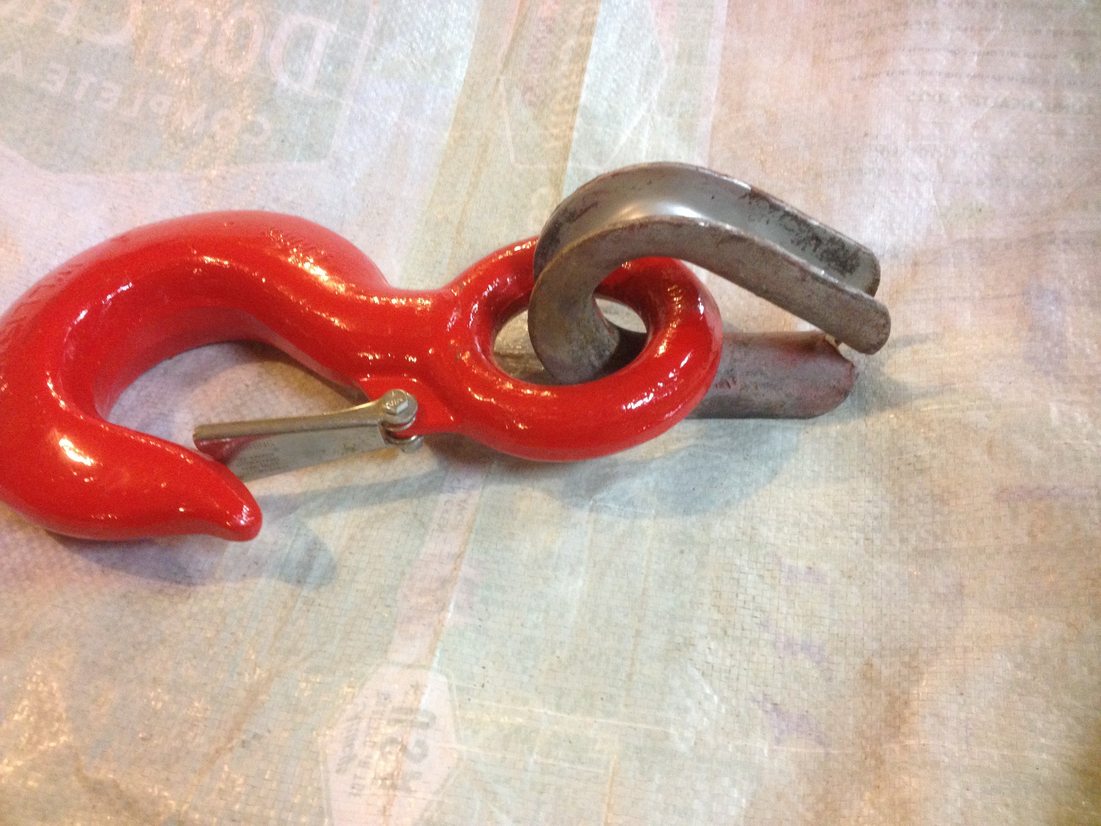 15 Ton Eye Hook WLL 15TON with CABLE THIMBLE