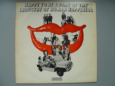 Various 'Happy To Be A Part Of The Industry...' IMLYIN2) 1969 10 Trk UK LP EX/VG