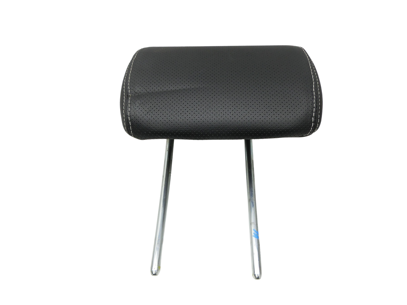 Range Rover Evoque  Kopfstütze Links Hinten weiße Naht Leder perforiert Ebony Schwarz  - Bild 1