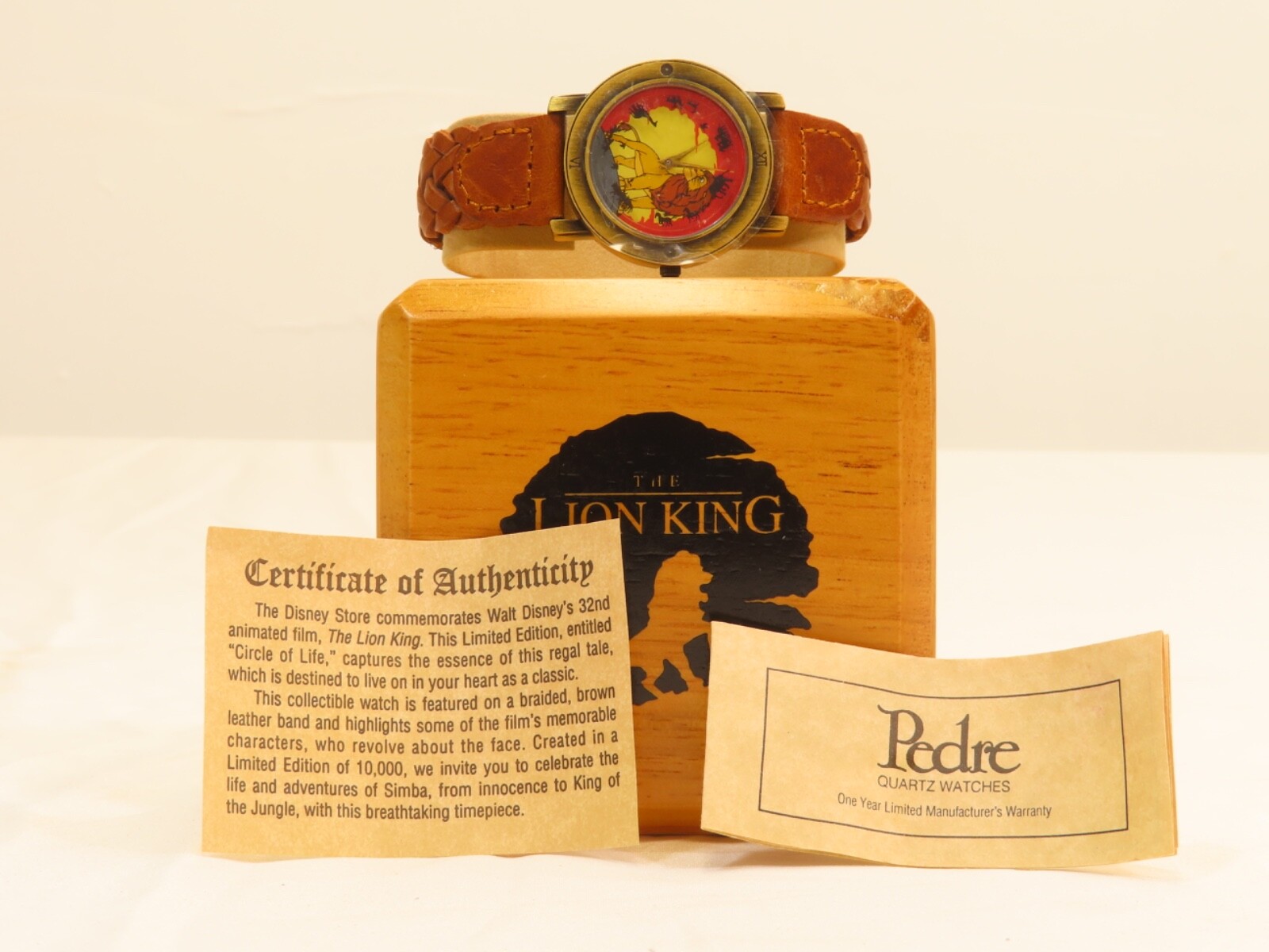 Disney LK-7528 Limited Edition The Lion King Watch NIB | eBay