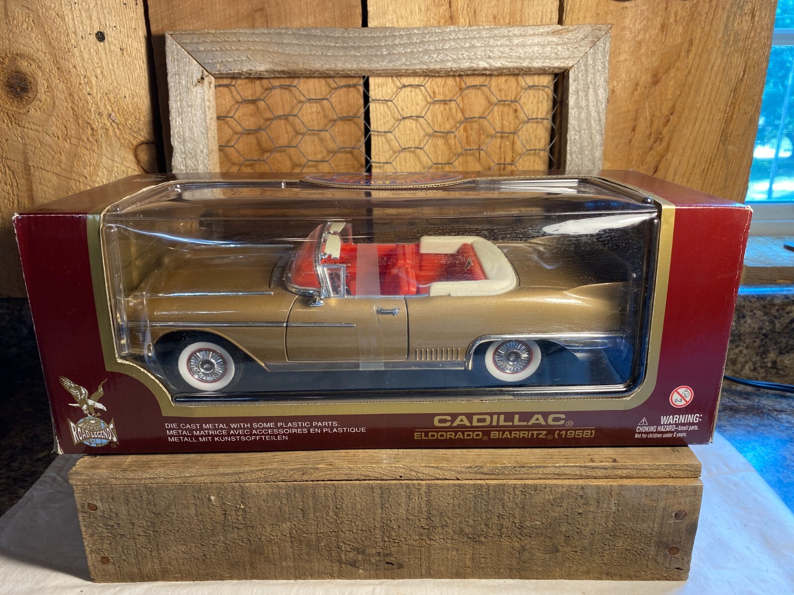 Vintage Road Legends 1958 Cadillac Eldorado Biarritz Die