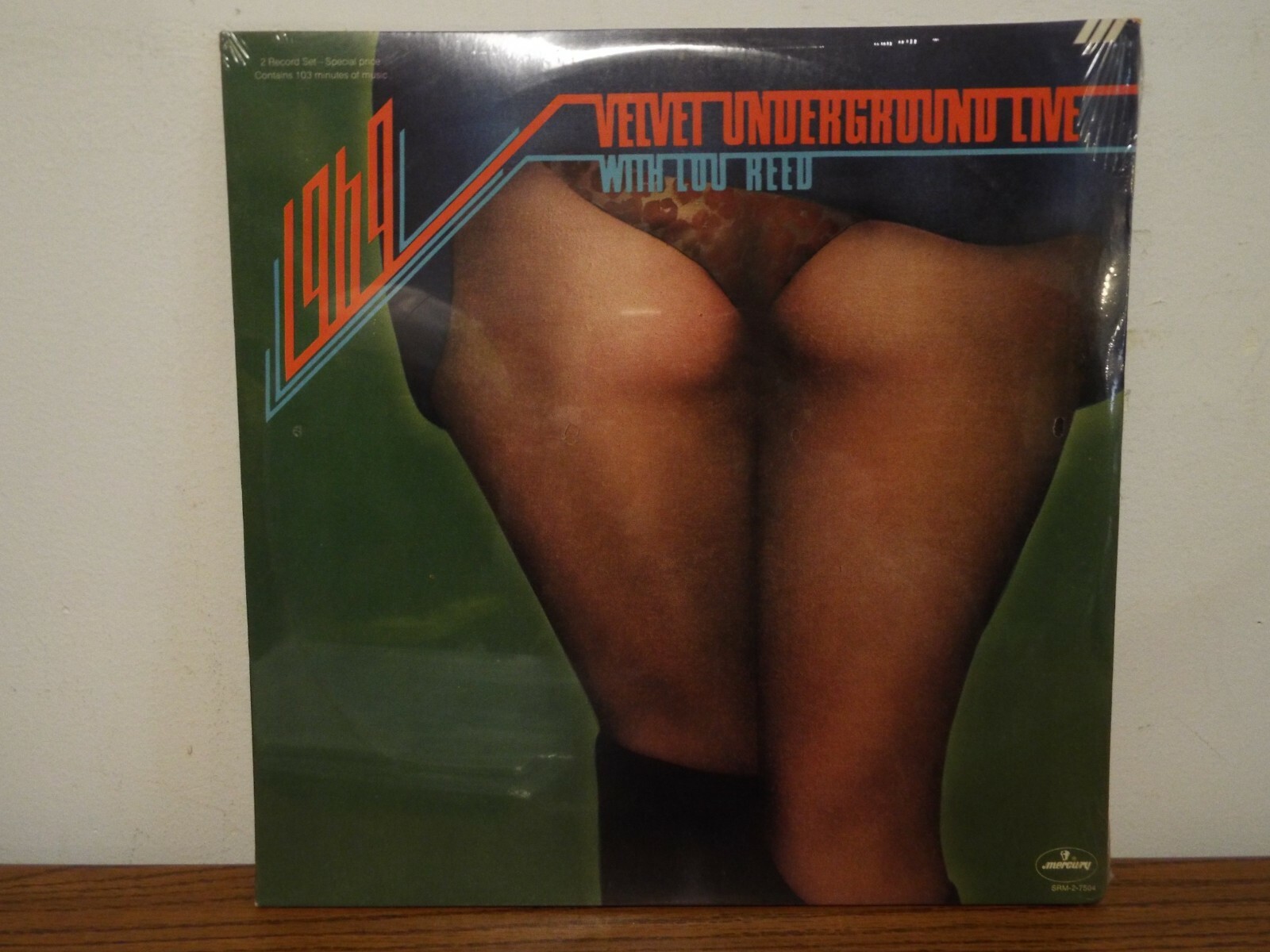 THE VELVET UNDERGROUND LOU REED LIVE 1969 SEALED 1974 2XLP