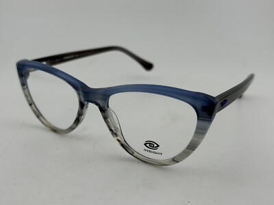 INSIGHT - FK1882 C2 54-18-140 Blue, Clear, Grey Plastic Women's Eyeglasses