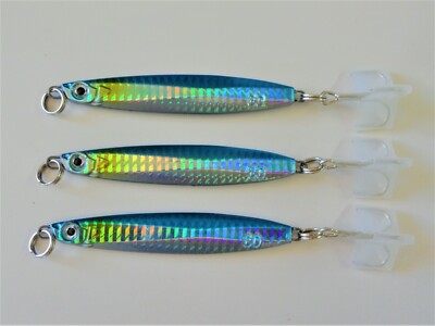 1 to 50 pcs Metal Jig Colt Sniper 60g/2oz Blue sardine Knife Vertical Fish Lures