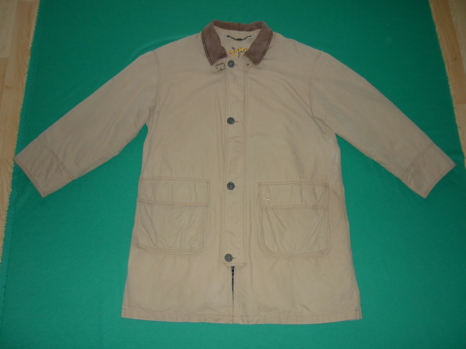  CAMEL COLLECTION-Herren Mantel Wintermantel Beige Gr.56 / 58 / XXL/ 2XL TOP