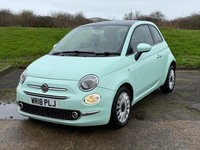 2018 Fiat 500 1.2 Lounge 3dr HATCHBACK Petrol Manual