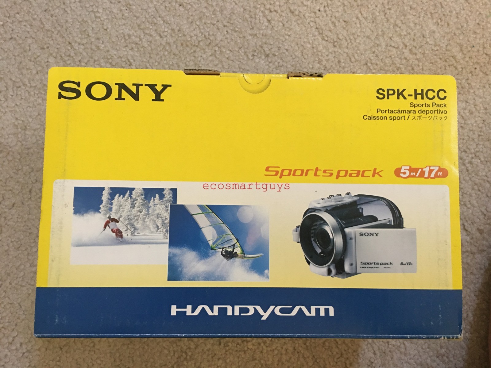 SONYソニー Hndycam用スポーツパック SPK-HCF 水中撮影
