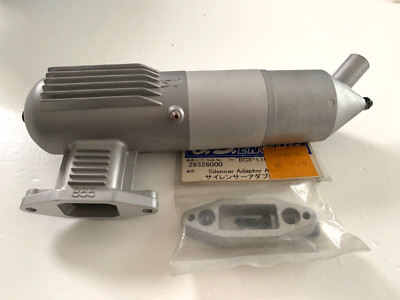 SILENCER #855 Rc Engines OS Engine with ADAPTER SET BGX-1 35CCM 160FX