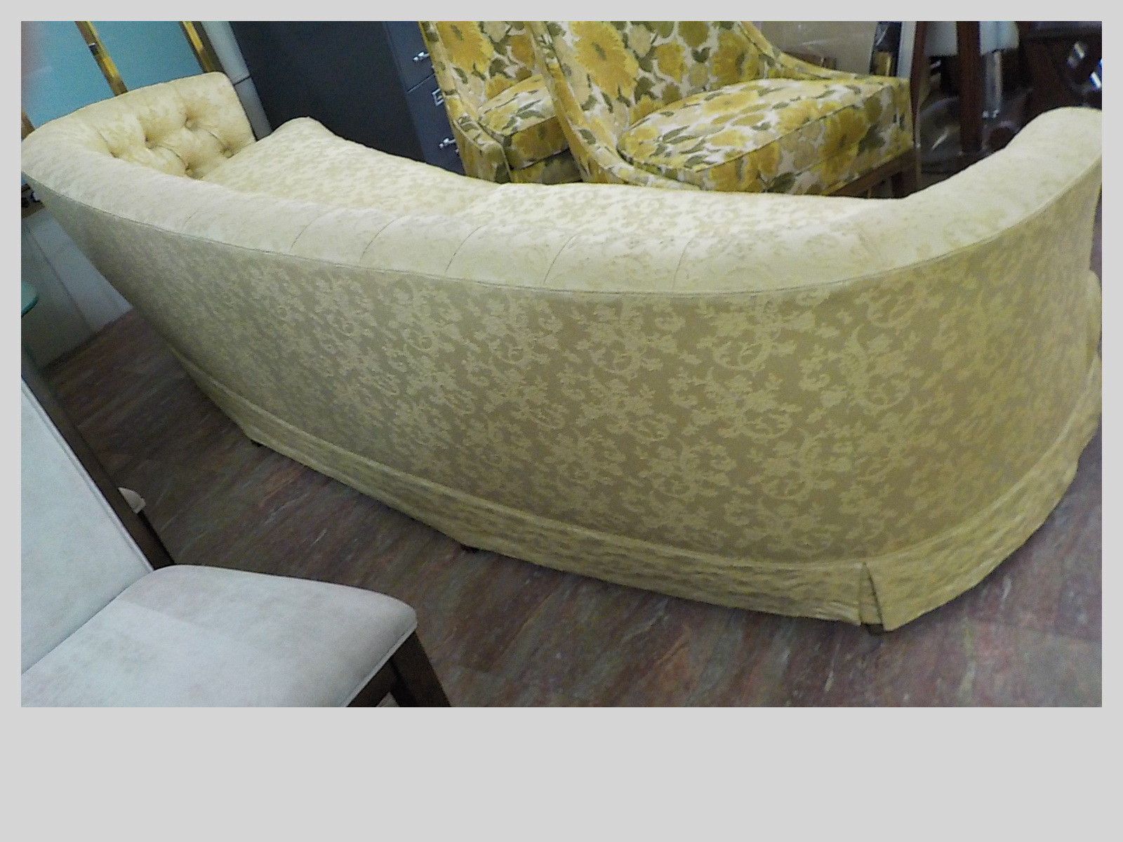 Henredon Dorothy Draper Curved Sofa for 'Heritage' Collection 1958