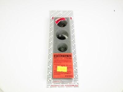 SYSTEMA HELICAL SPUR GEAR SET SUPER TORQUE UP RATIO Part Number: ZS-02-09