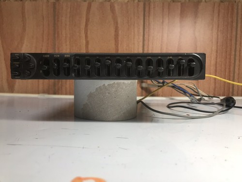 Rare Advent APX7000 Old School Graphic Equalizer BBE 12 Band Car Stereo SQ EQ