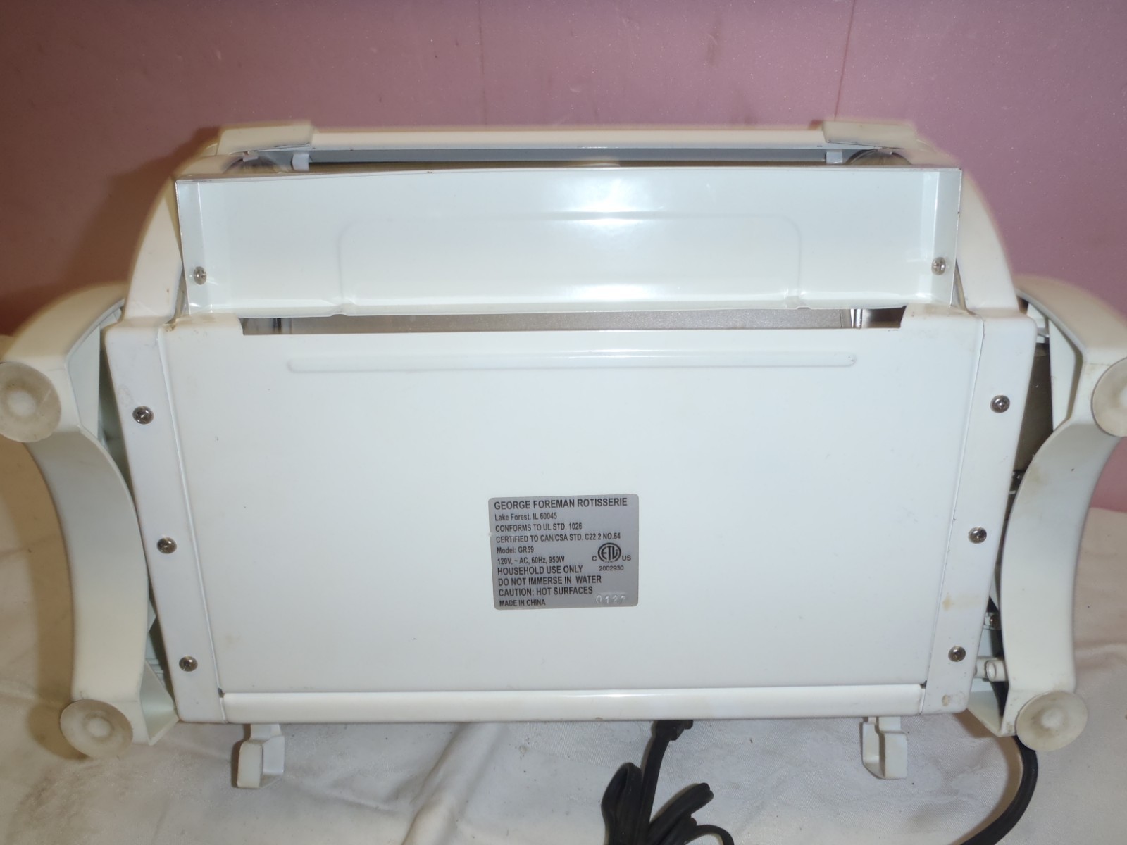 BABY GEORGE ROTISSERIE MODEL GR59