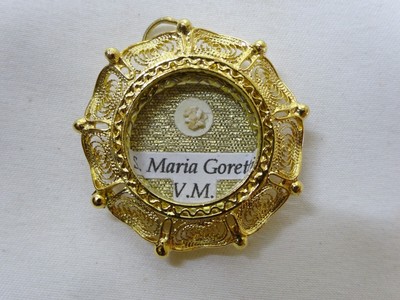   Reliquary Relic St.  Maria Goretti