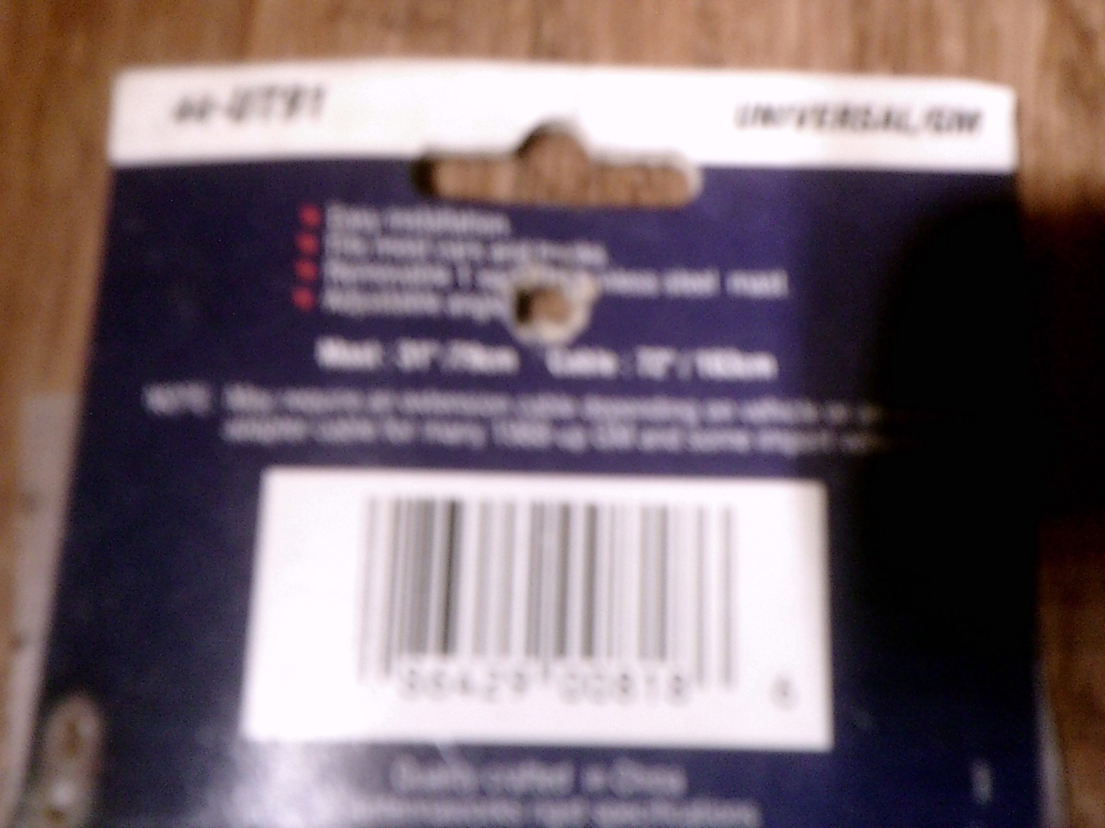 METRA 44-UT91 3/4 INCH HOLE NARROW FENDER TOP MOUNT UNIVERSAL ANTENNA  NIP