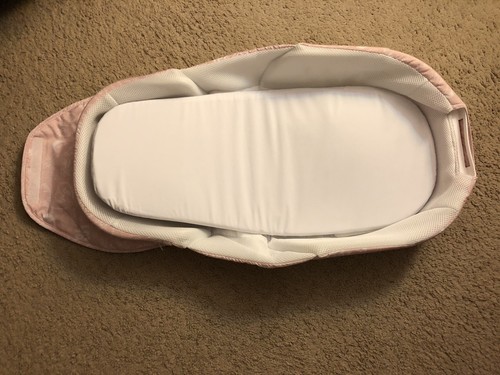 Baby Delight Snuggle Nest Surround XL Portable Infant Bed -Pink Baby