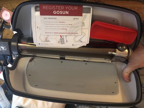 GoSun Go Portable Solar Sun Cooker Boiler Grill