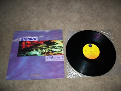 ERASURE A LITTLE RESPECT 12'' VINYL RECORD MAXI SINGLE PROMO NM VINYL