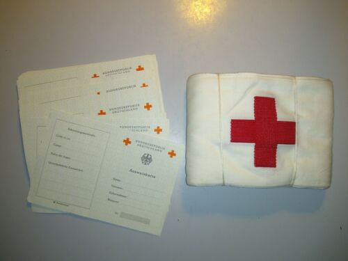 Rotkreuz Sanitäter Armbinden Ausweise