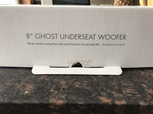Bavsound Ghost Subwoofer 8in pair BMW E70 F15 X5