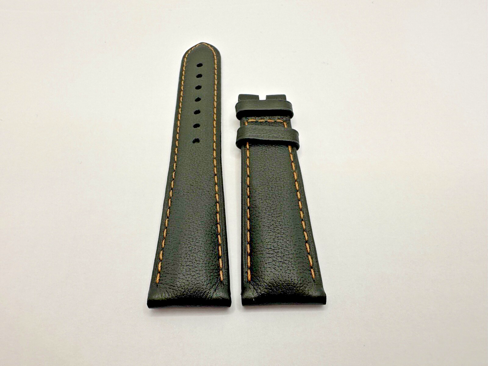 OMEGA ブラックレザーバンド 18mm New For Omega 18mm/19mm/20mm