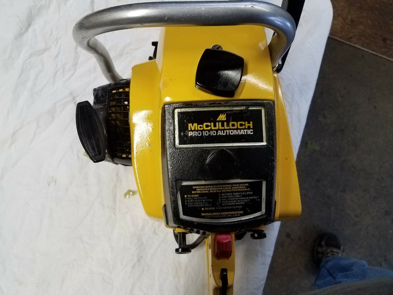 McCulloch PRO 10-10 Automatic chainsaw