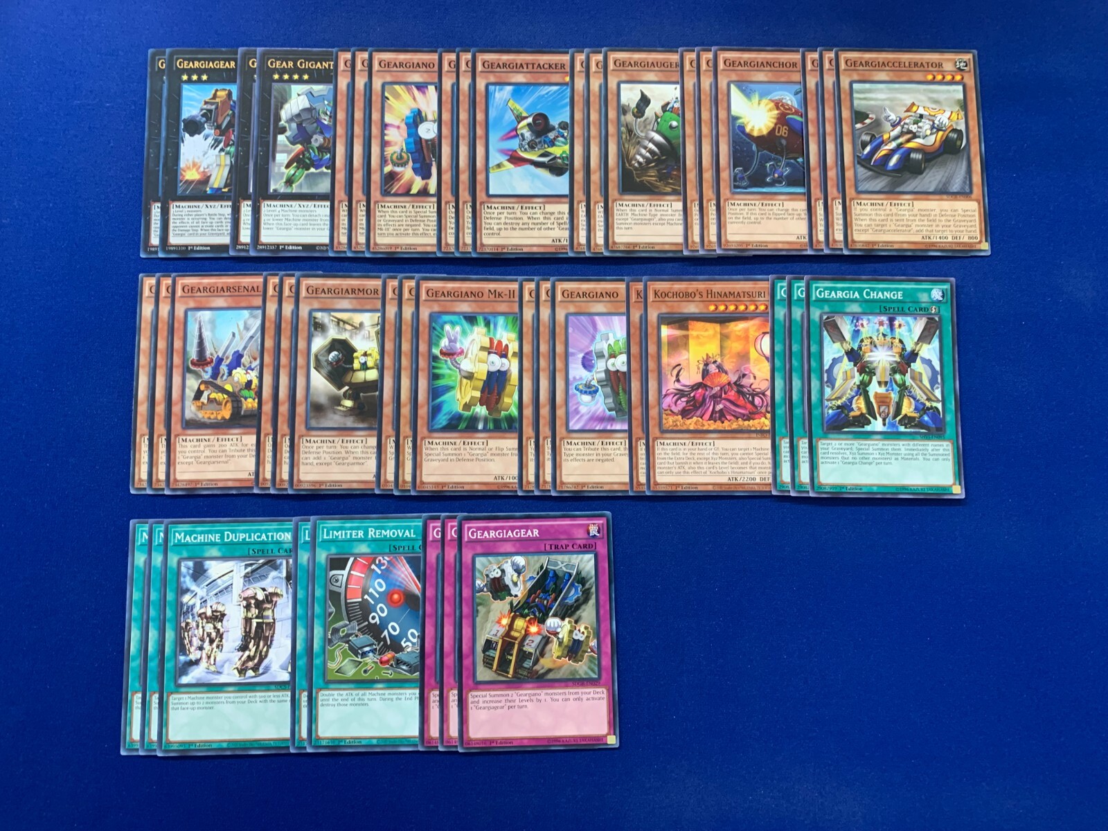 Yu-Gi-Oh! - Complete Geargia Xyz Deck | eBay