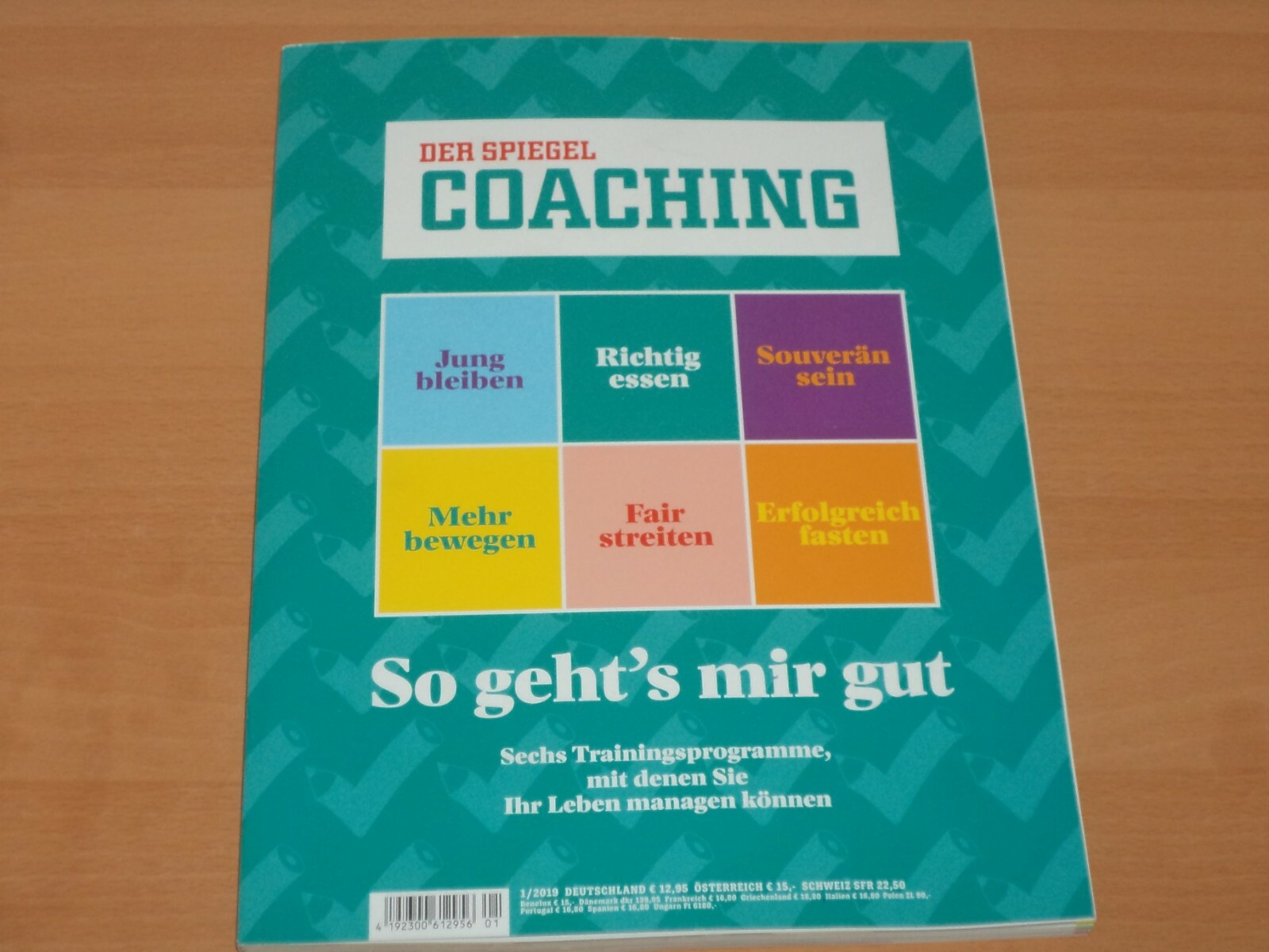 DER SPIEGEL COACHING "So geht´s mir gut" 2019 NEUWERTIG!