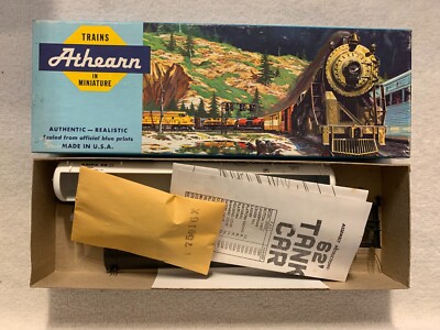 Athearn HO Scale 62' Unassembled Single Dome Tank Car Kit each sold separately