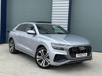 2019 [19] AUDI Q8 3.0 DIESEL BITDI S LINE 50 V6 MHEV QUATTRO STRONIC ULEZ SILVER