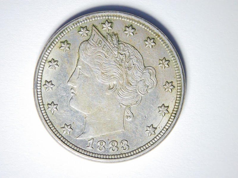 1883 Liberty Head No Cents Two Error Types! V Nickel