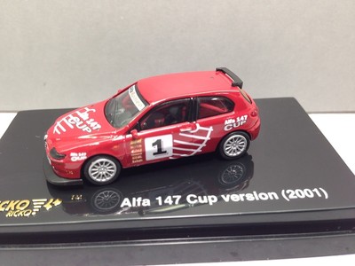 HO 1:87 Ricko 38836 ALFA 147 Cup Version 2001 Racing Red