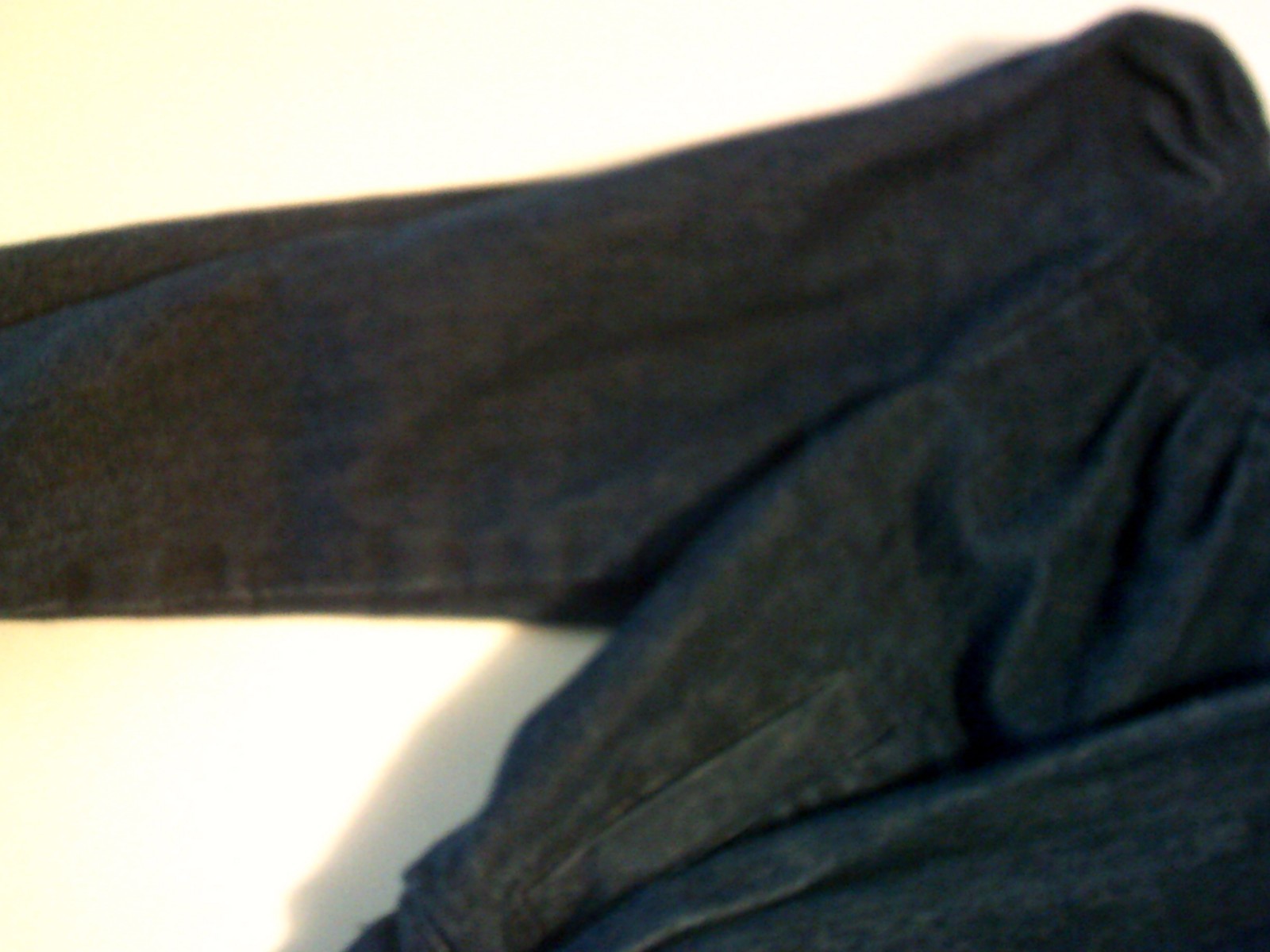 80s Vintage Krazy Krinkle By SAXTON HALL Denim Jacket large clean FREE  SHIP