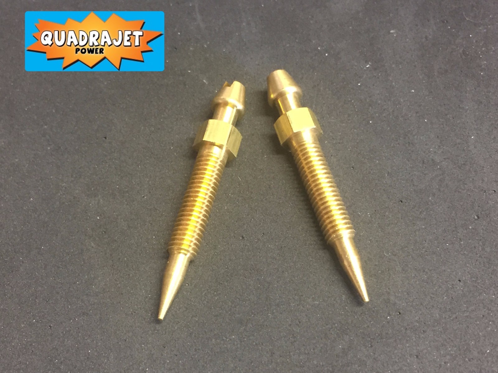 Quadrajet idle mixture screws not working