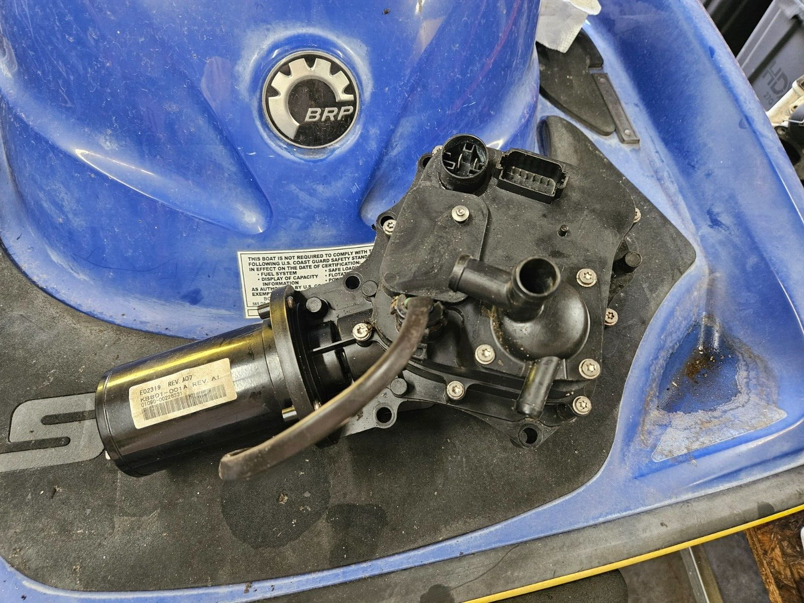 2010 Sea-Doo RXT-X / GTX LTD iS 260 OEM iBR Actuator