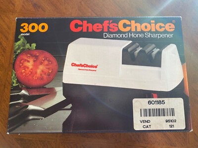 NEW IN BOX (NIB)   CHEF S CHOICE ELECTRIC KNIFE SHARPENER -- MODEL 300