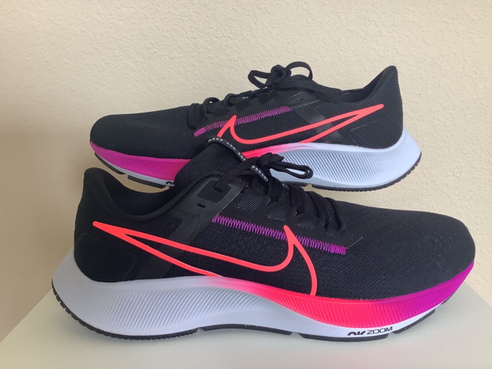 Nike Men's Air Zoom Pegasus 38 Running Shoe CW7356-011 *NWB
