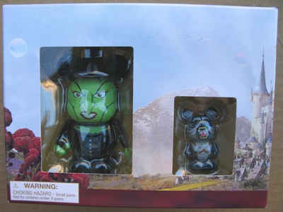 DISNEY VINYLMATION GREAT AND POWERFUL OZ*WICKED WITCH & FLYING BABOON NIB