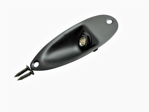 Strat Guitar Jack Plate Boat Cup Ferrule Output Input  Nickel/Chrome/Black/Gold