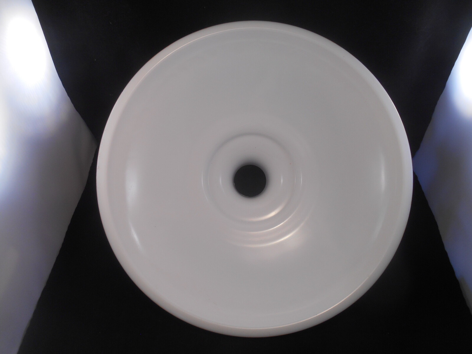 Antique Art Deco Torchiere Floor Lamp Shade Vintage Glass Acanthus Leaf 16-3/8