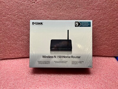 *FAC SEALED* D-Link DIR-601 Wireless-N 150Mbps Home Router Rev. A1, FW 1.02 NA