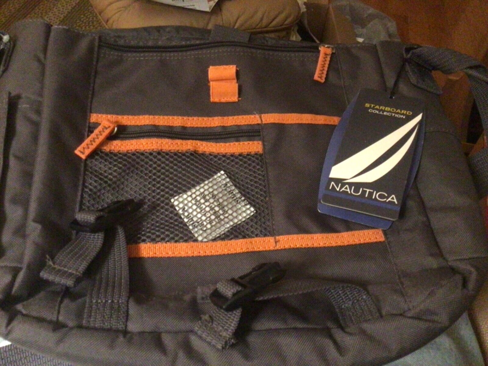 Nautica Starboard Collection  Carry On luggage bag brown/or