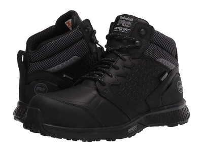 Женская обувь Timberland PRO Reaxion Mid с композитным безопасным носком, водонепроницаемая