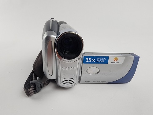Video Camera Dc210  Tested Works W/ Battery And Disc