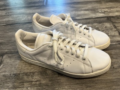 Adidas White Leather Sneakers Mens 10