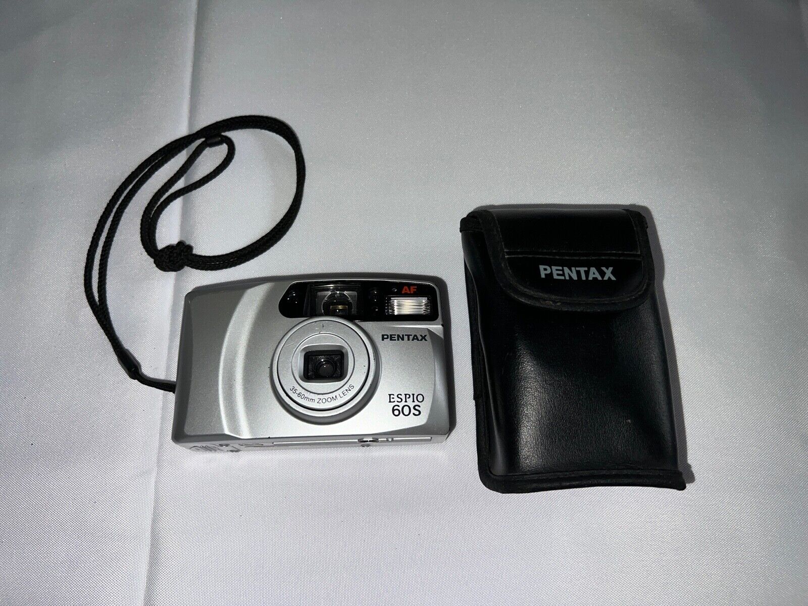 Pentax Espio 60S Point and Shoot 35mm Film Camera, Zoom w Pentax Espio 60S Point and Shoot 35mm Film Camera, Zoom w