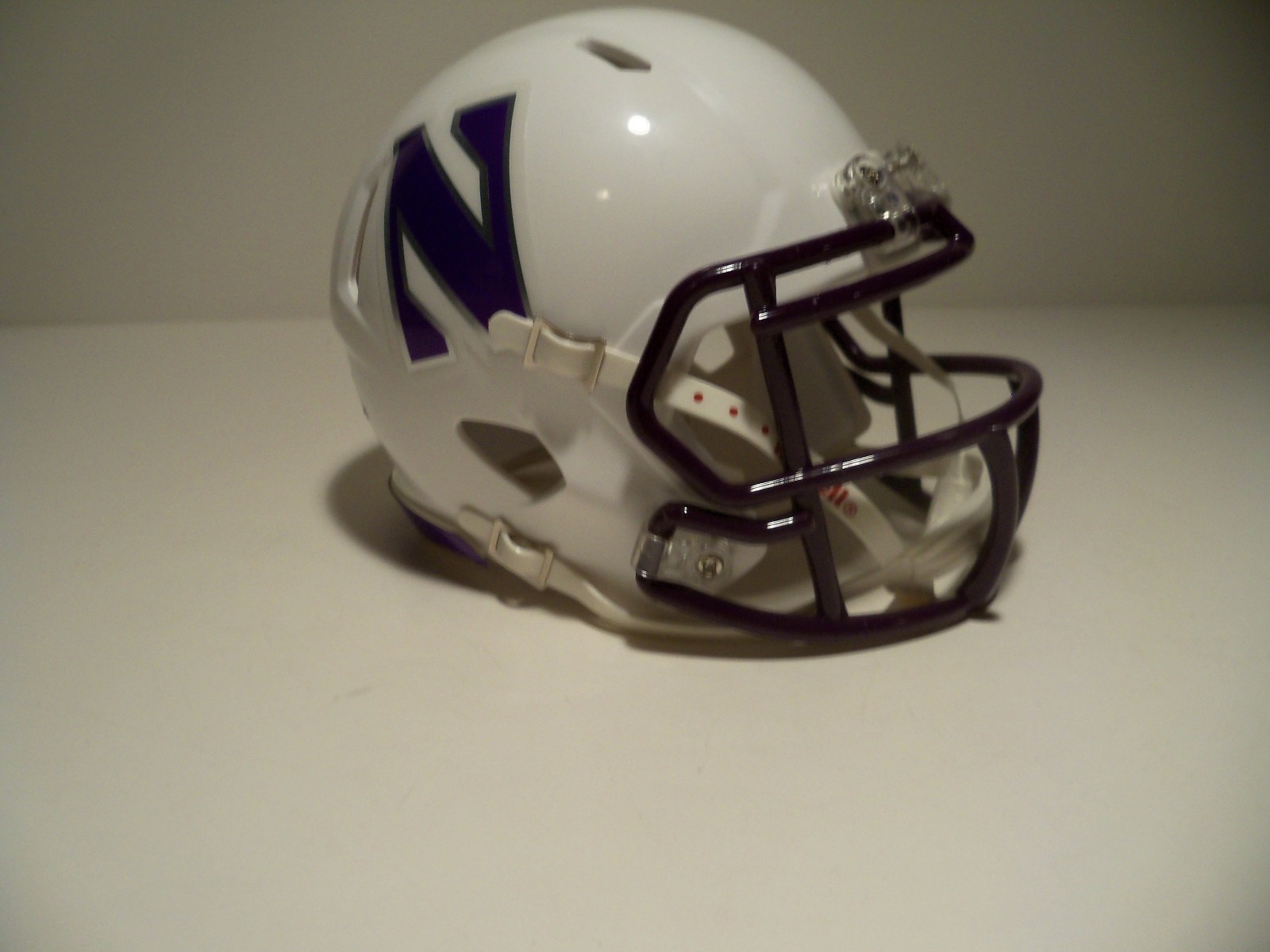 CUSTOM 2013 WHITE ALTERNATE NORTHWESTERN WILDCATS MINI